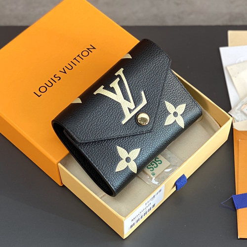 Shop Louis Vuitton MONOGRAM EMPREINTE Victorine Wallet (M81861, M80968) by  Miyabi.